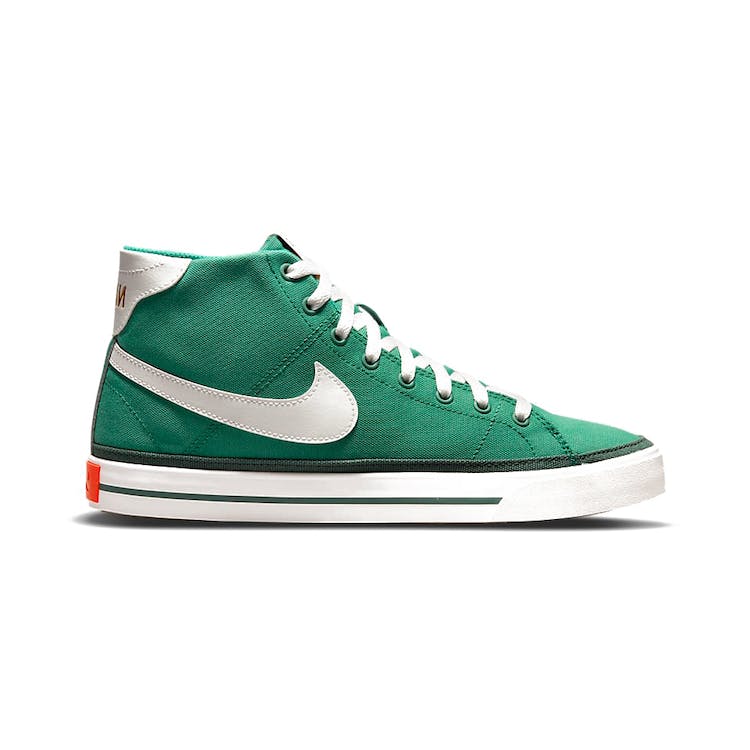 Image of Nike Court Legacy Canvas Mid Green Noise