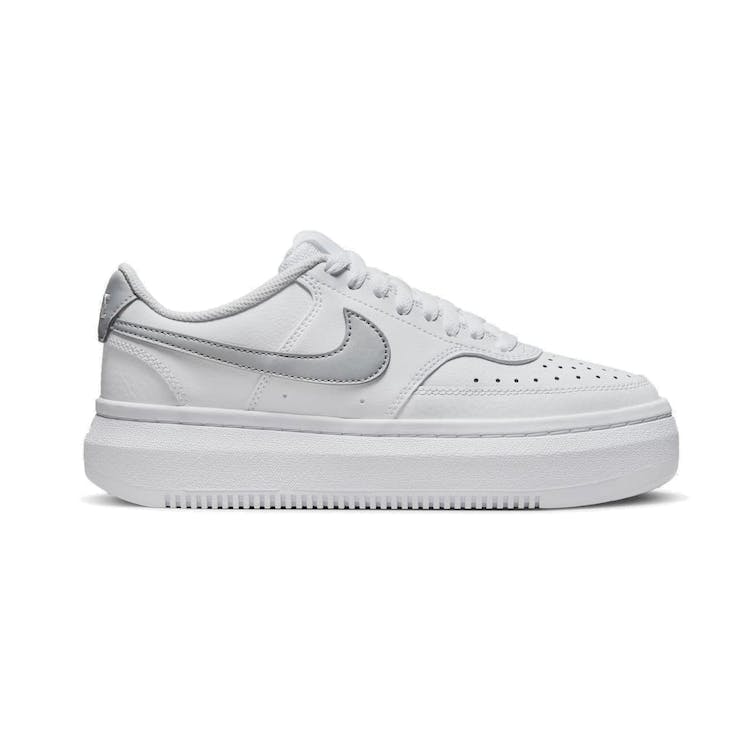 Image of Nike Court Vision Alta Low White Grey (W)