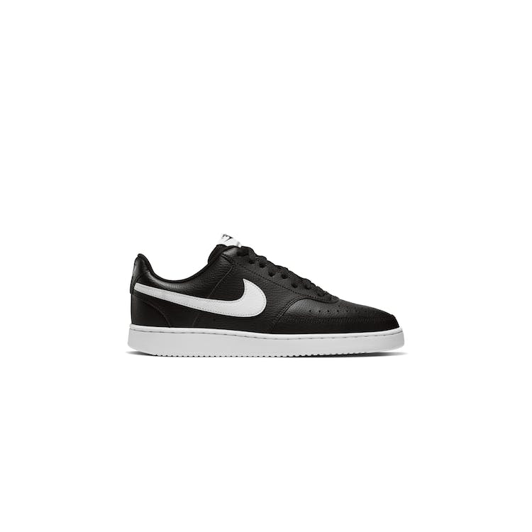 Image of Nike Court Vision Low Black White
