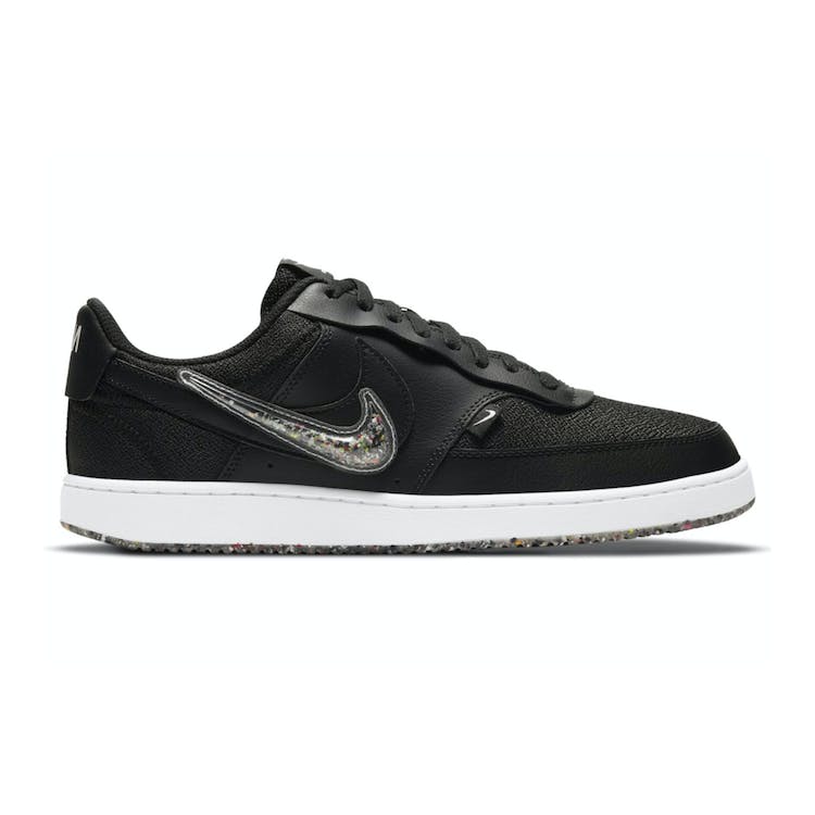 Image of Nike Court Vision Low Premium Black Clear