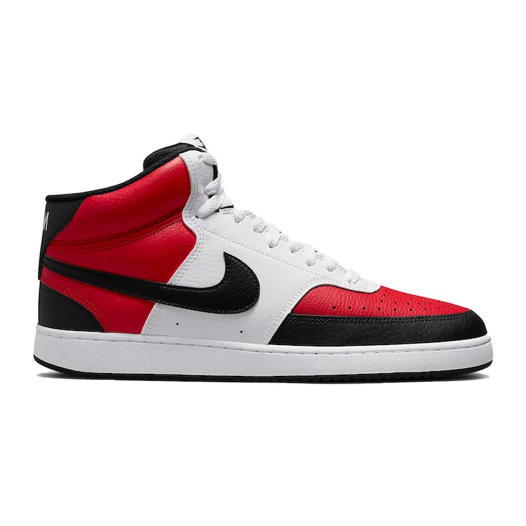 Image of Nike Court Vision Mid White Red Black
