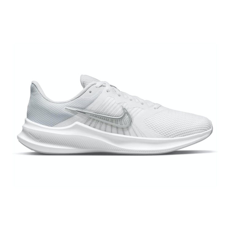 Image of Nike Downshifter 11 White Metallic Silver (W)