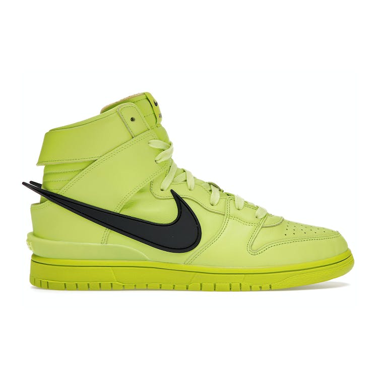 Image of Nike Dunk High AMBUSH Flash Lime