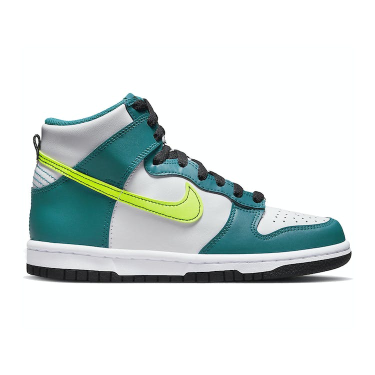 Image of Nike Dunk High Bright Spruce Volt (GS)
