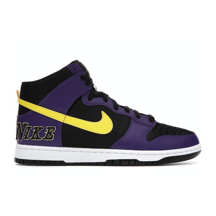 Image of Nike Dunk High EMB Lakers