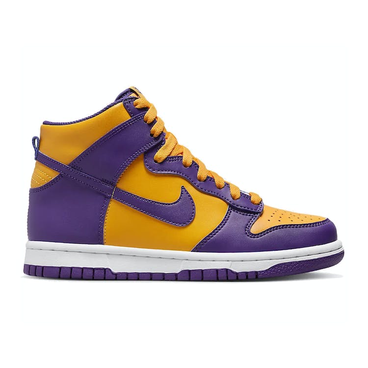 Image of Nike Dunk High Lakers (GS)