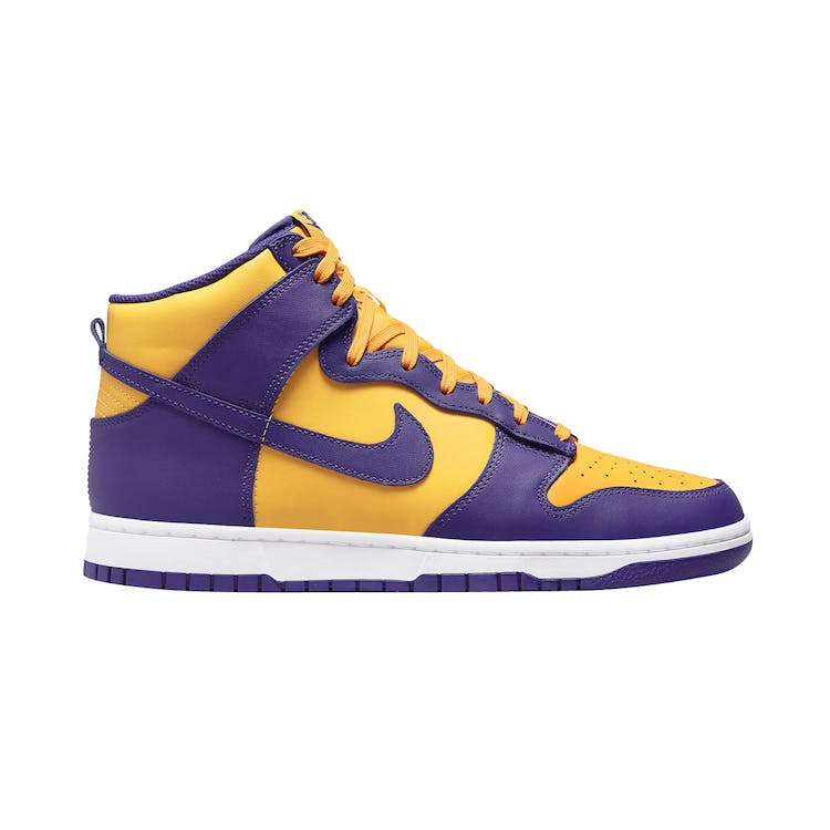 Image of Nike Dunk High Lakers