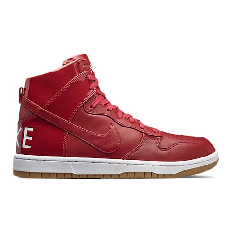 Image of Nike Dunk High Lux Gym Red
