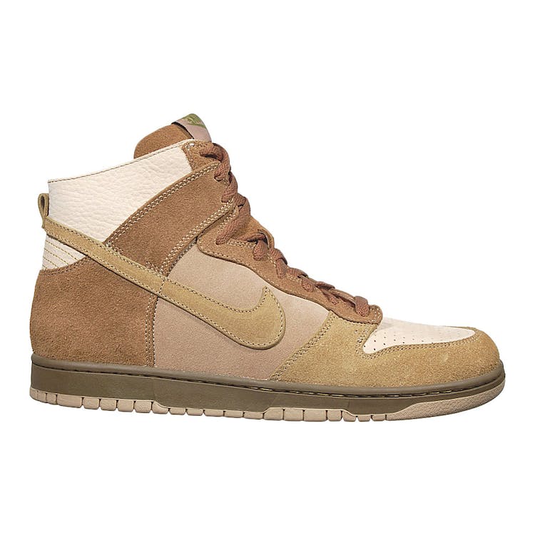 Image of Nike Dunk High No Liner Wheat
