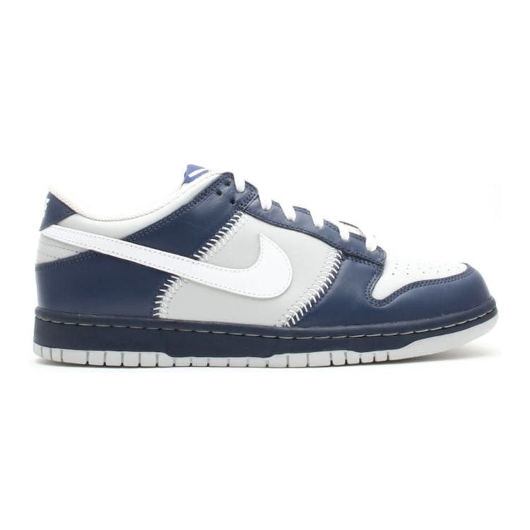 Image of Nike Dunk Low Baseball Neutral Grey Midnight Navy