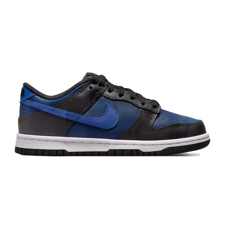 Image of Nike Dunk Low Black Blue (GS)