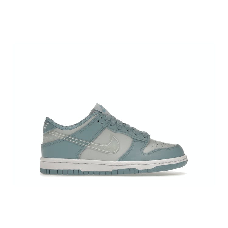 Image of Nike Dunk Low Clear Blue Swoosh (GS)