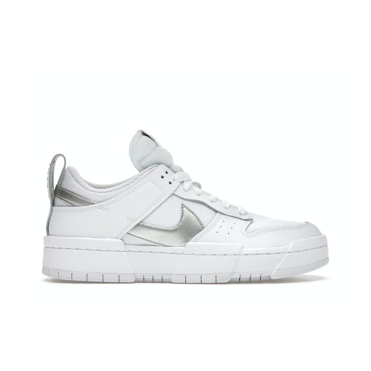 Image of Nike Dunk Low Disrupt White Silver (W)