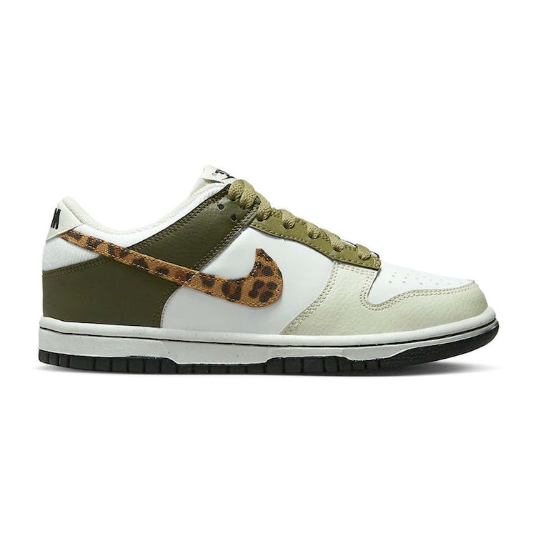 Image of Nike Dunk Low Olive Leopard (GS)