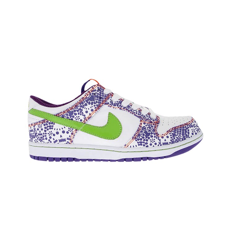 Image of Nike Dunk Low Premium Day of The Dead White