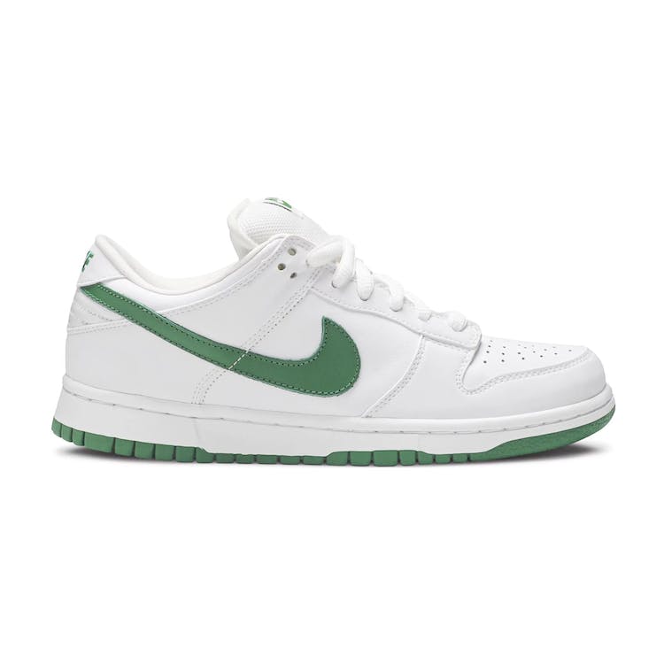 Image of Nike Dunk Low Pro SB White Classic Green