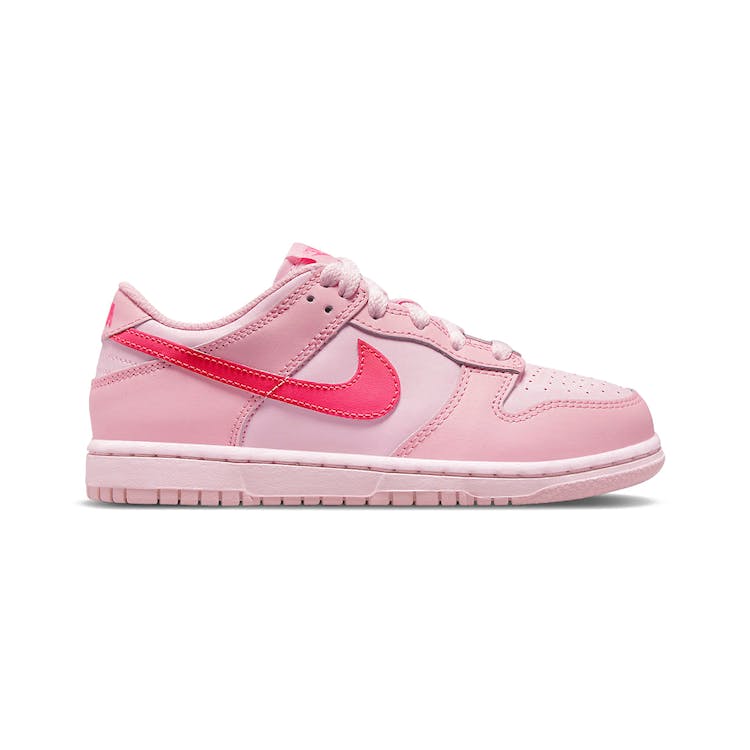 Image of Nike Dunk Low Triple Pink (PS)