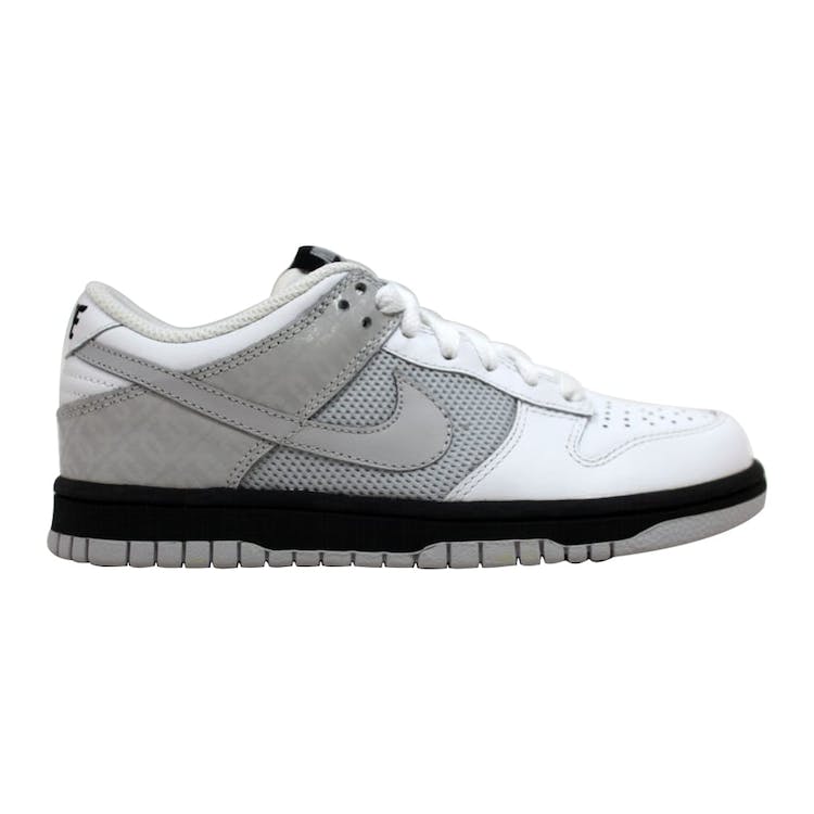 Image of Nike Dunk Low White/Neutral Grey-Black (W)
