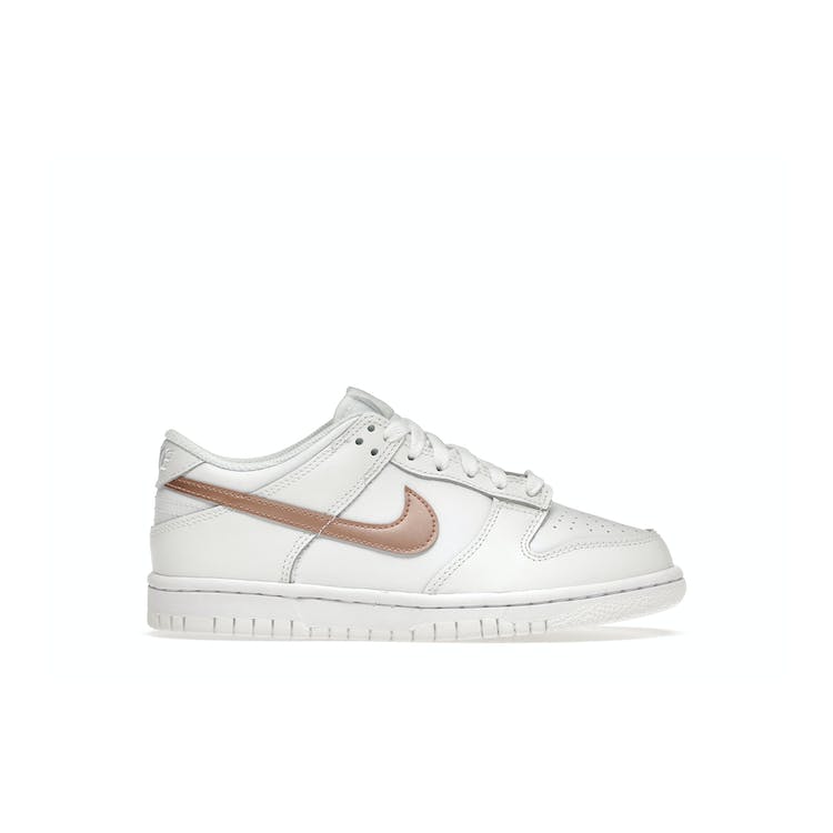 Image of Nike Dunk Low White Pink (GS)