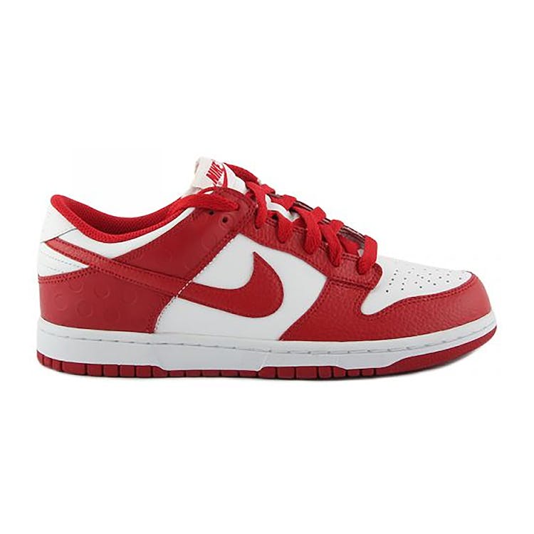 Image of Nike Dunk Low White Varsity Red (2011)