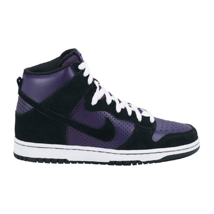 Image of Nike Dunk SB High Grand Purple Black