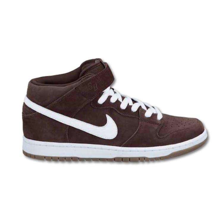 Image of Nike Dunk SB Mid Baroque Brown White Gum