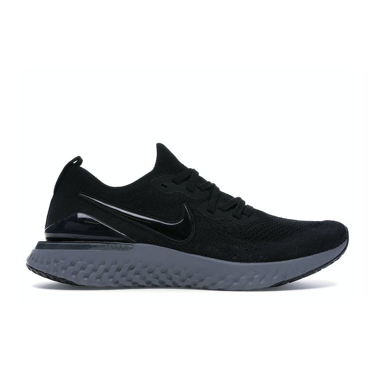 Image of Nike Epic React Flyknit 2 Black Anthracite