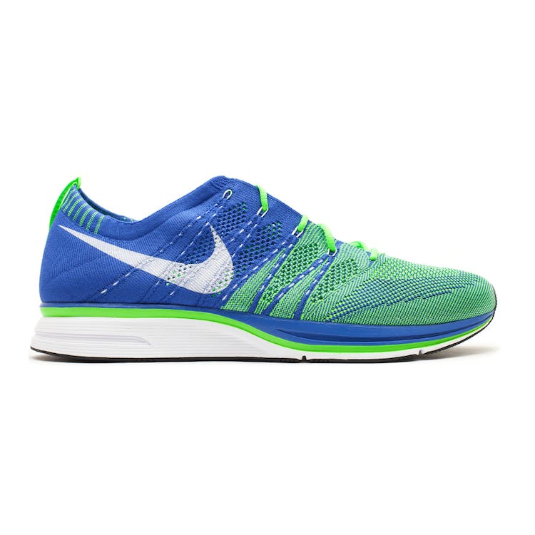 Image of Nike Flyknit Trainer+ Varsity Royal Electric Green