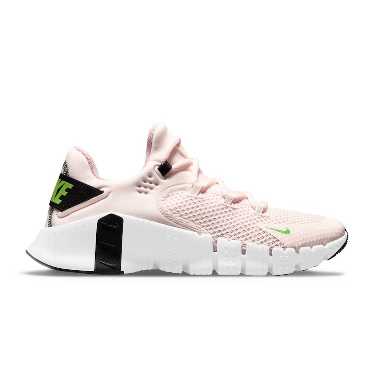 Image of Nike Free Metcon 4 Light Soft Pink White Black Green Strike (W)
