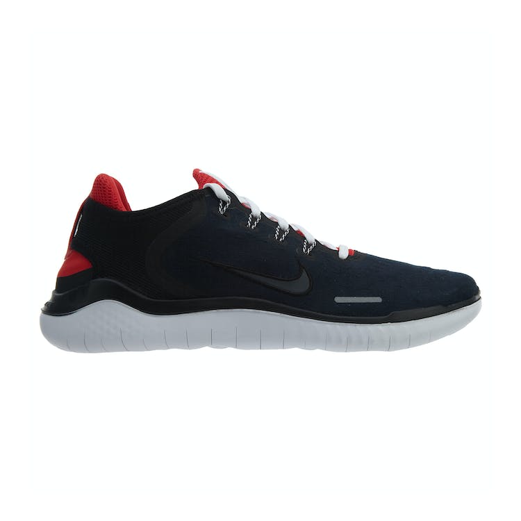 Image of Nike Free Rn 2018 Dna Black Anthracite-Speed Red