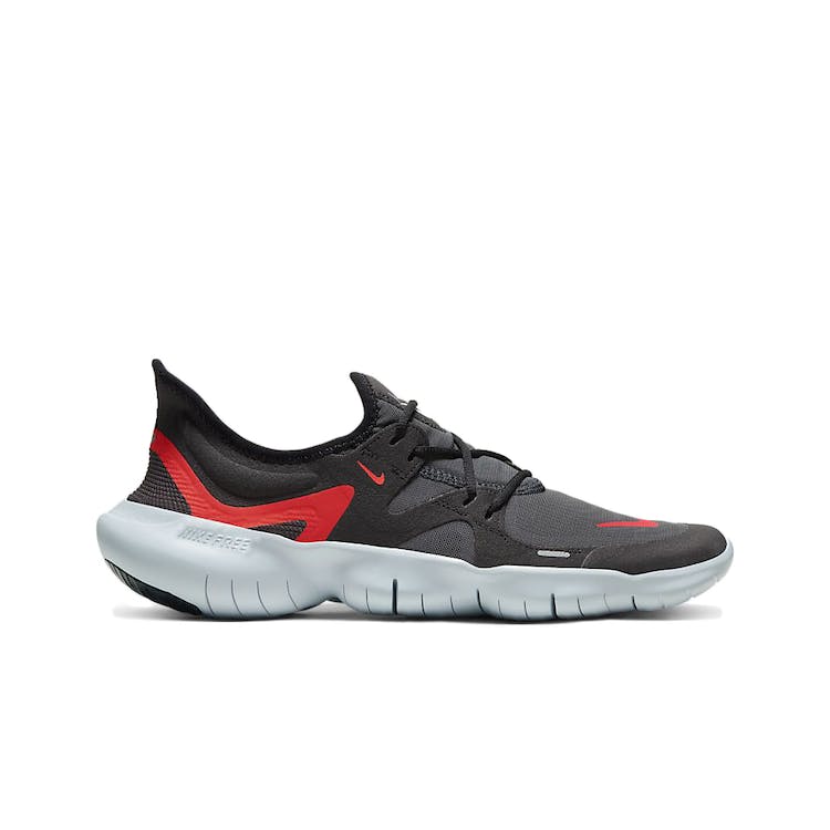 Image of Nike Free RN 5.0 Black/Bright Crimson