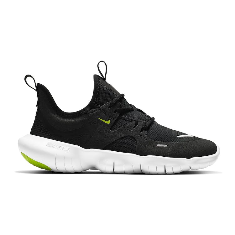 Image of Nike Free RN 5.0 Black Volt White (GS)