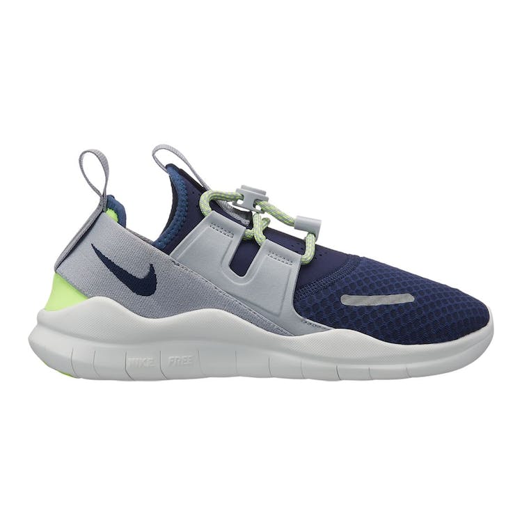 Image of Nike Free RN CMTR 2018 Navy Grey (GS)