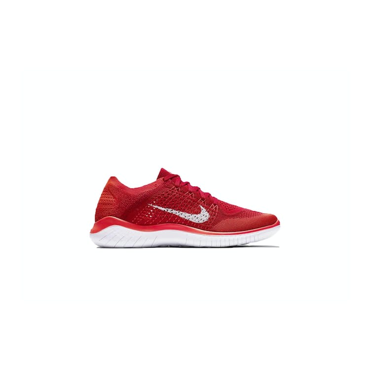 Image of Nike Free RN Fkyknit 2018 Red Bright Crimson