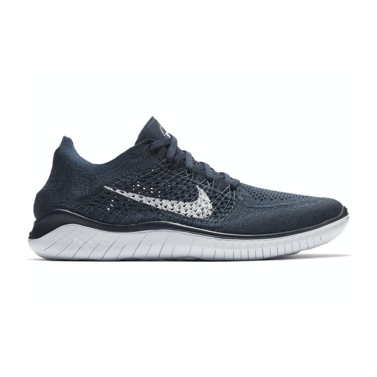 Image of Nike Free RN Flyknit 2018 College Navy