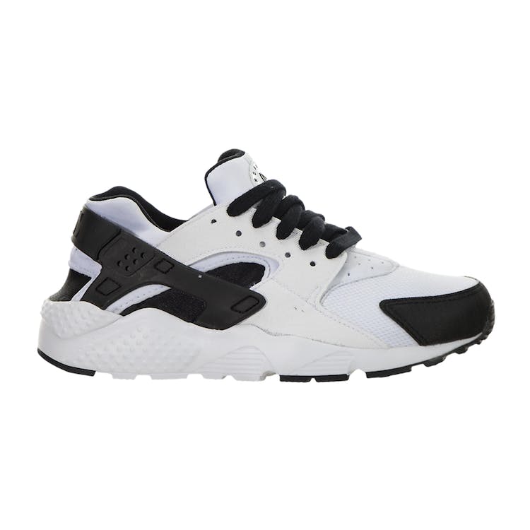 Image of Nike Huarache Run White Black (GS)