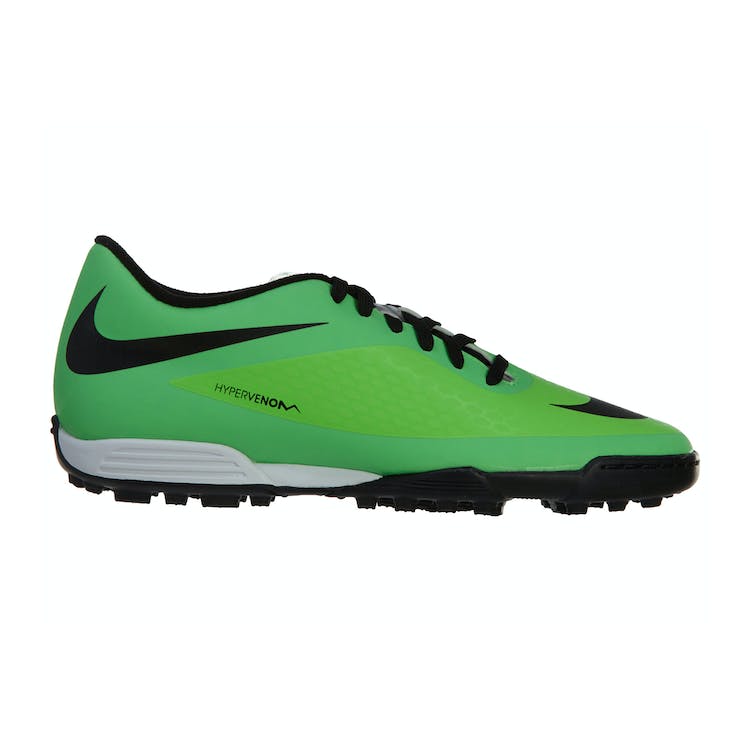 Image of Nike Hypervenom Phade Neon Lime Black-Green Mettalic Silver