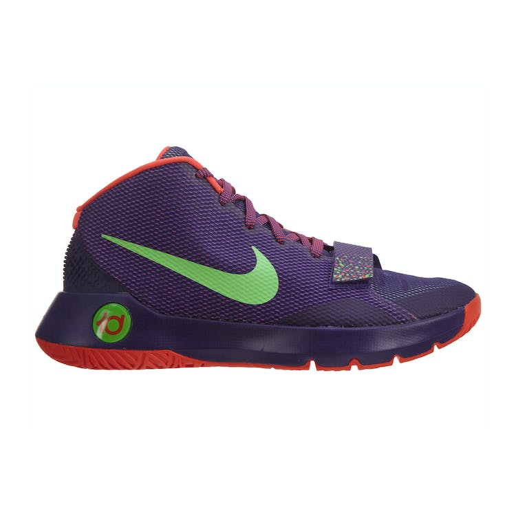 Image of Nike Kd Trey 5 Iii Court Purple / Green Strike-Bright Crimson