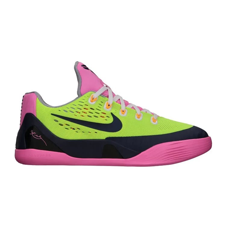 Image of Nike Kobe 9 EM Volt Navy Pink (GS)