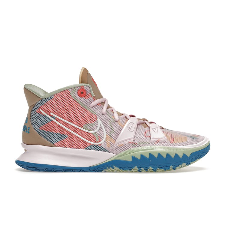 Image of Nike Kyrie 7 1 World 1 People Pink