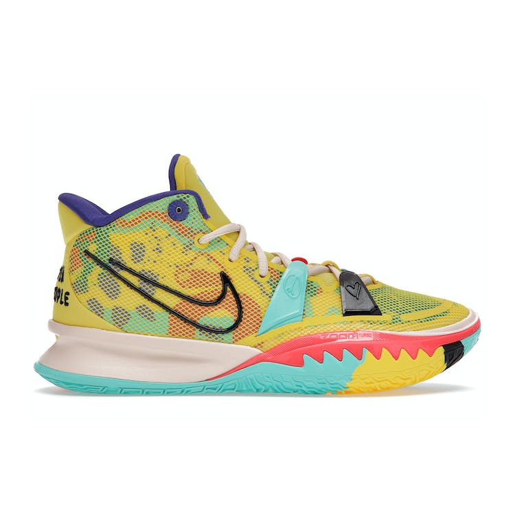 Image of Nike Kyrie 7 1 World 1 People Yellow