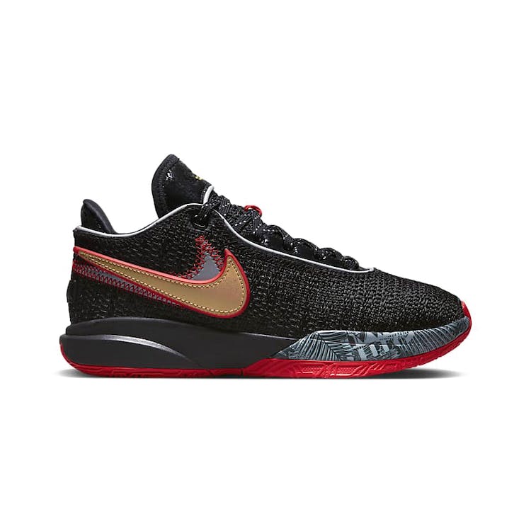 Image of Nike Lebron 20 Black University Red (GS)