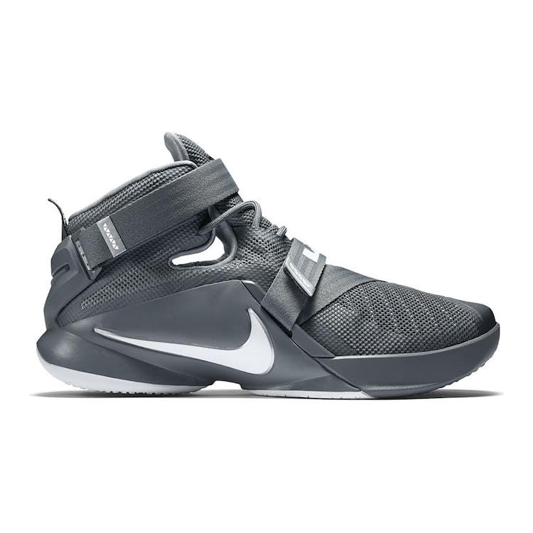 Image of Nike LeBron Soldier 9 Cool Grey White