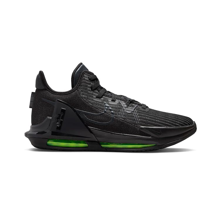 Image of Nike LeBron Witness 6 Black Fluorescent Yellow