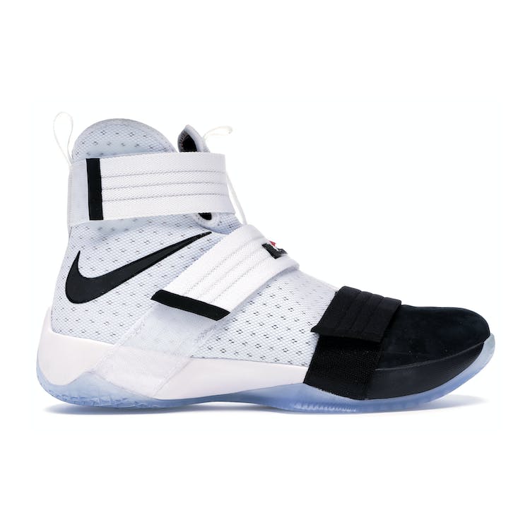 Image of Nike LeBron Zoom Soldier 10 Black Toe