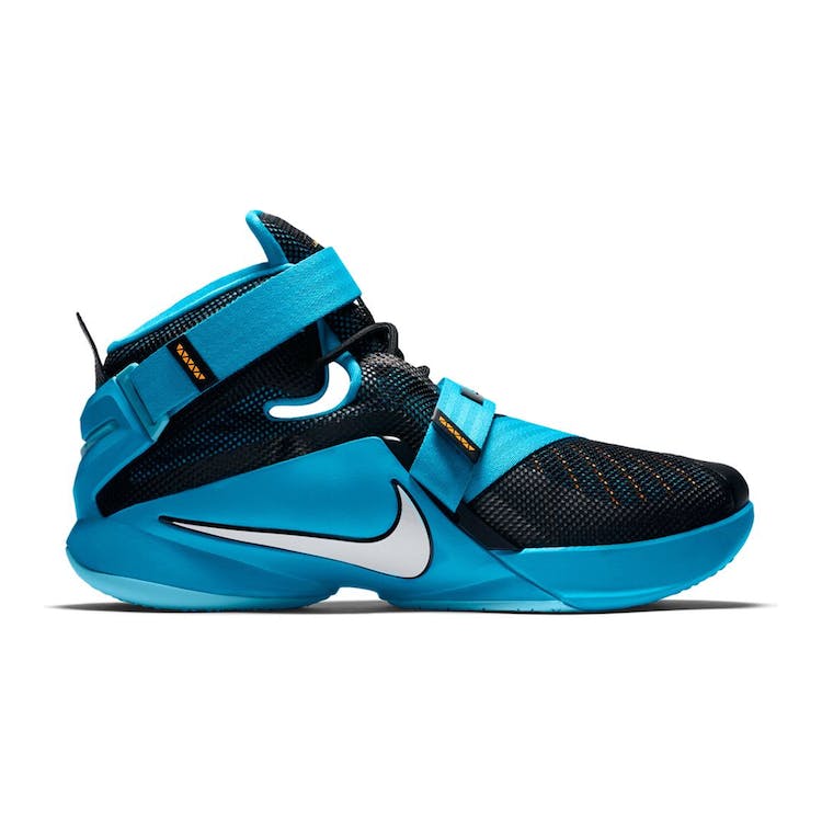 Image of Nike LeBron Zoom Soldier 9 Blue Lagoon