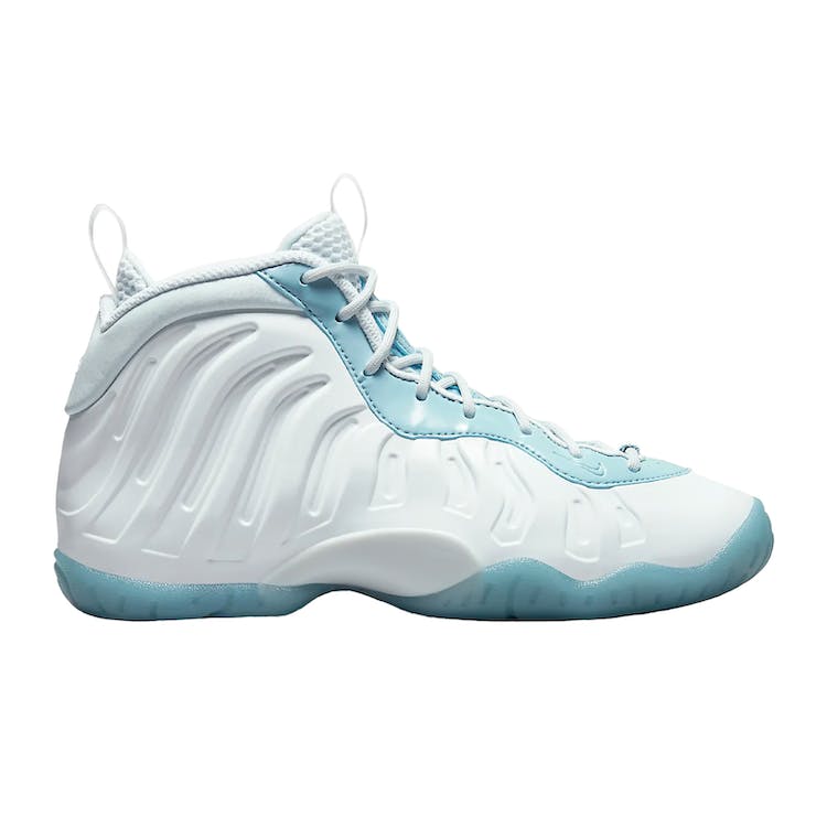 Image of Nike Little Posite One White Aura Worn Blue (GS)