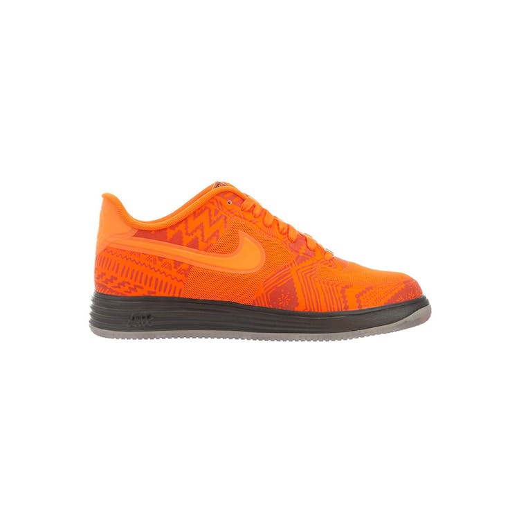 Image of Nike Lunar Force 1 Fuse Bhm Sneaker Orange/Brown