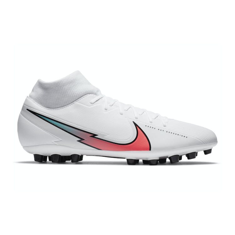 Image of Nike Mercurial Superfly 7 Academy AG White Flash Crimson