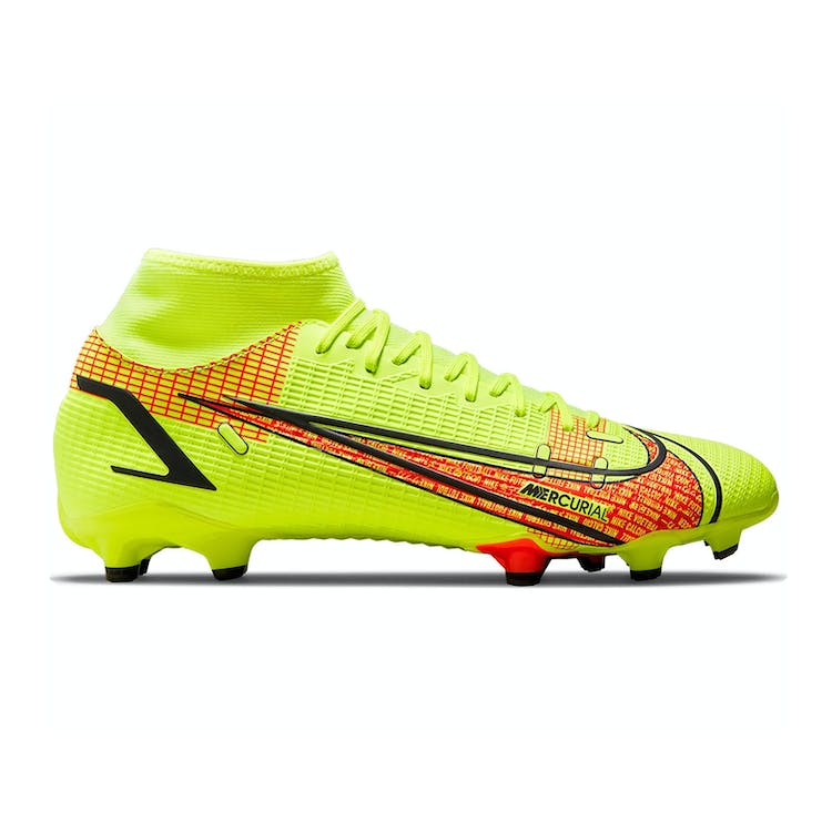 Image of Nike Mercurial Superfly 8 Academy MG Volt Bright Crimson